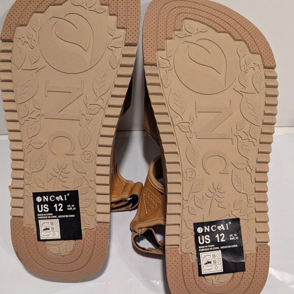 ONCAI Walking Ortho Hiking Sandal Khaki/Beige Women’s Shoes Size 12 Sandals - Picture 7 of 15